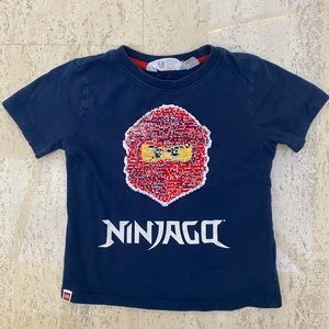 H&M Ninjago sequins tee 3/4T